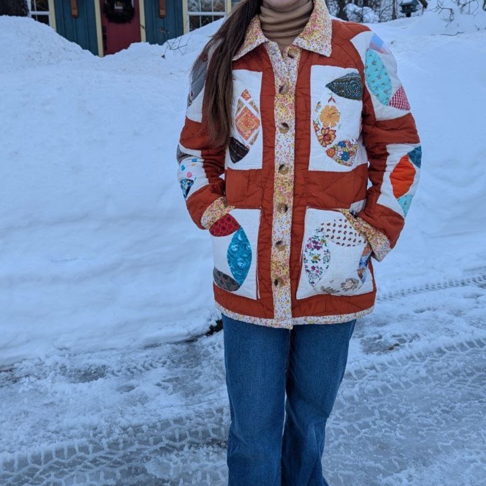 Handmade quilt coat - Picture 5 of 8
